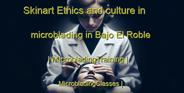 Skinart Ethics and culture in microblading in Bajo El Roble | MicrobladingTraining | MicrobladingClasses | SkinartTraining-Venezuela
